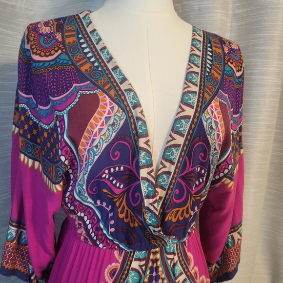 Flying Tomato Vibrant Kaftan Maxi Dress.  - Picture 4 of 9